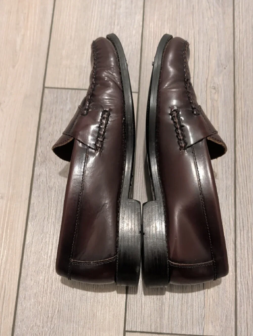 Bostonian Leather Penny Loafers In Costco Cordovan